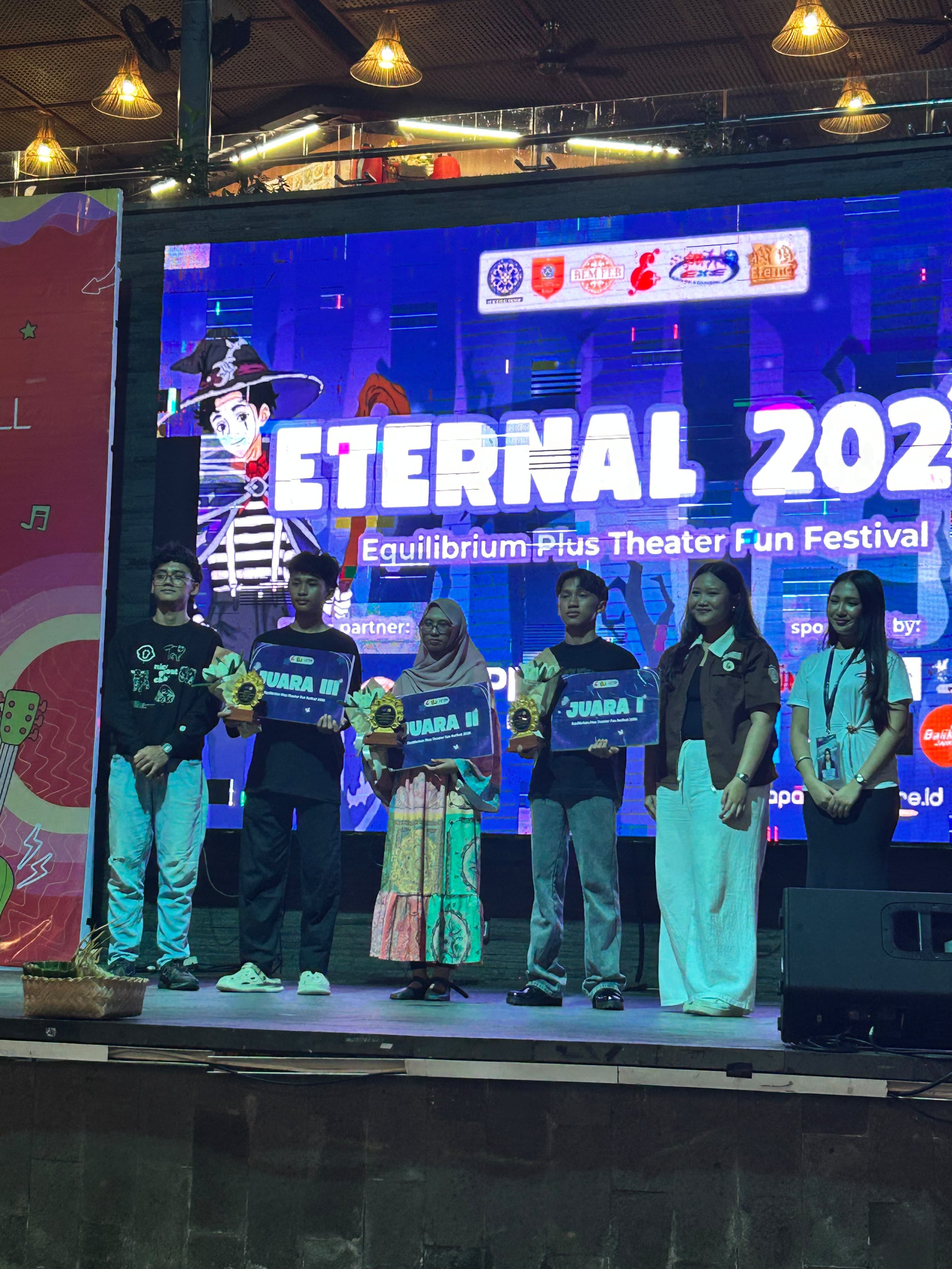 Teater Enter SMAM 1 Denpasar Dominasi Top 3 "ETERNA 2026"